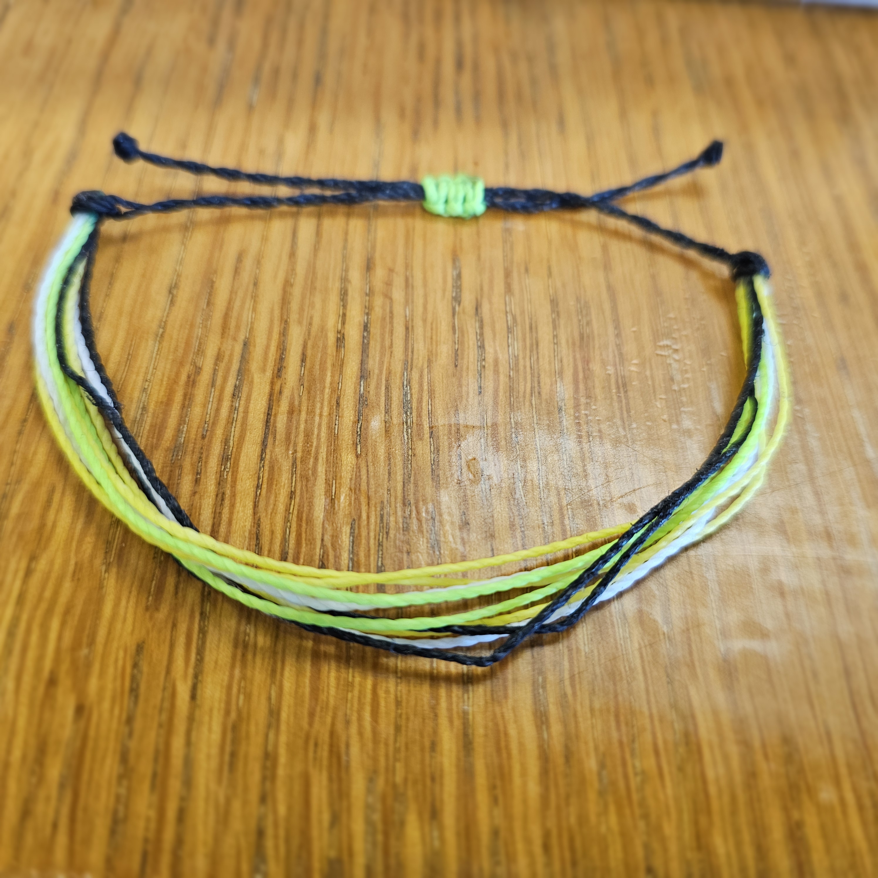 Waxed String Bracelet