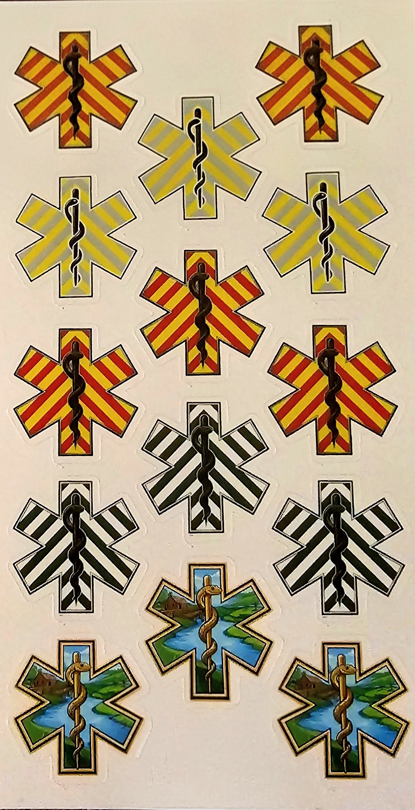 Custom 4"x7" stickersheet