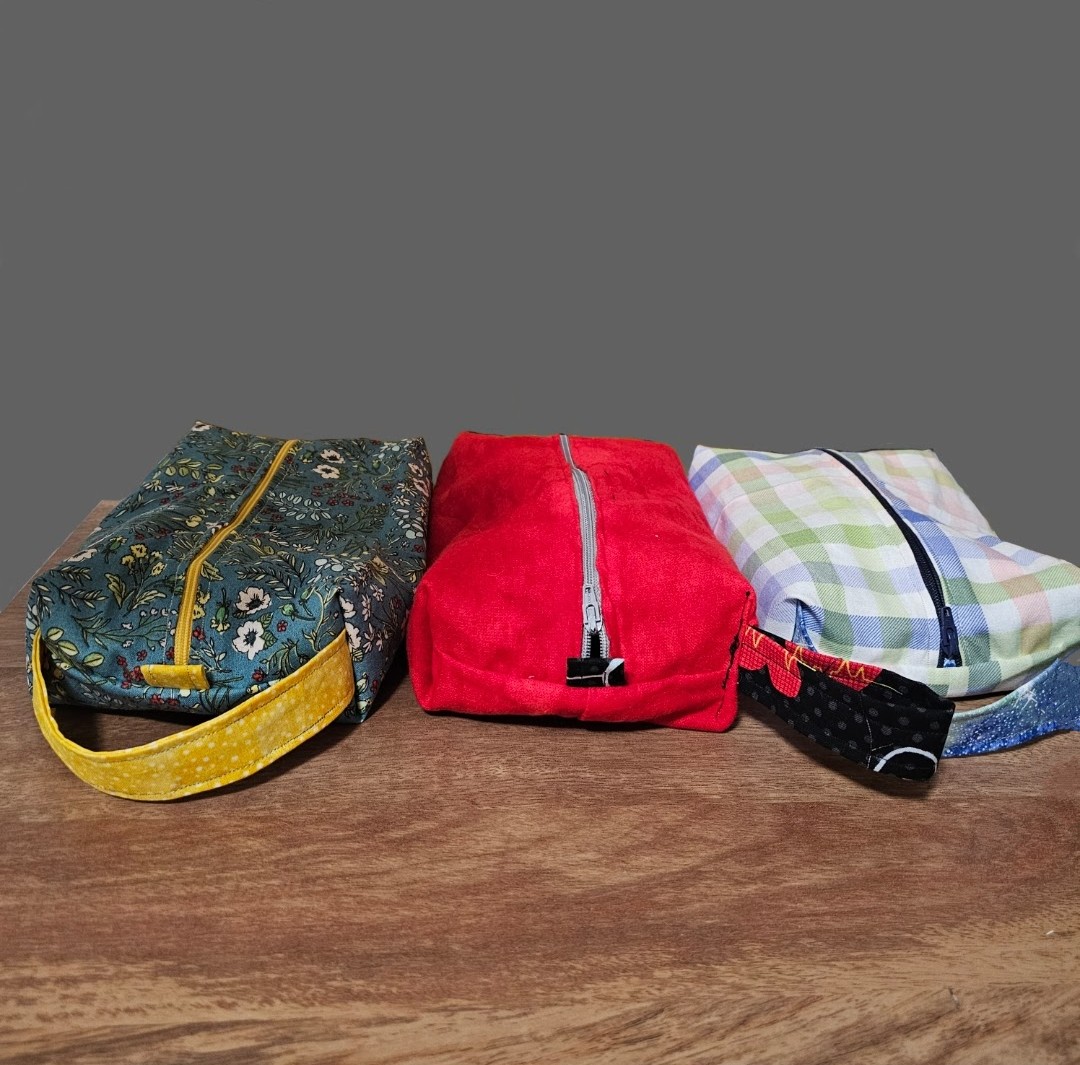Boxy Zippered pouch